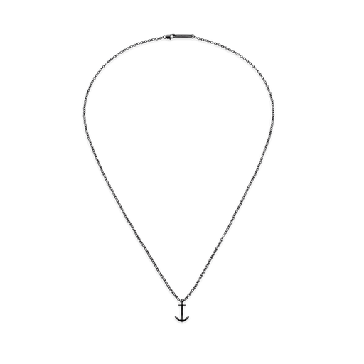 Paul Hewitt Men's Anchor Halskette Schwarz