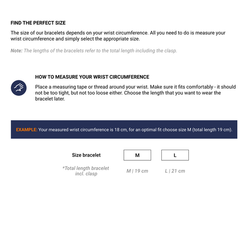 Paul Hewitt Men's Essential Armkette Schwarz