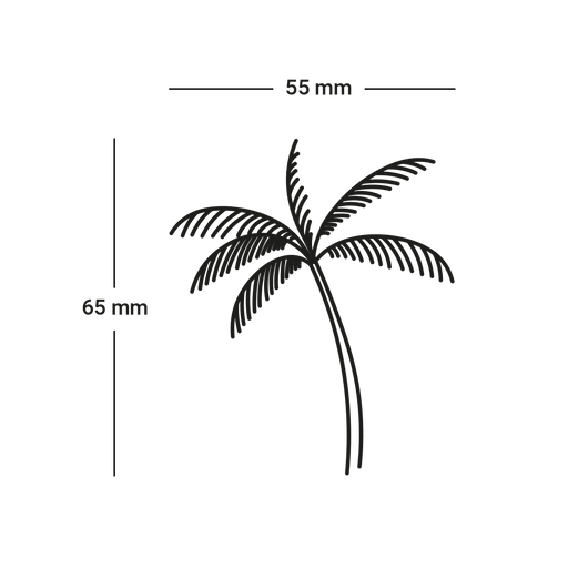 Paul Hewitt Men's Palm Tattoo