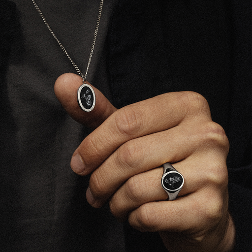 Paul Hewitt Men's Poseidon Halskette Silber