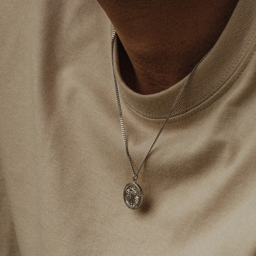 Paul Hewitt Men's St. Christopher Halskette Silber