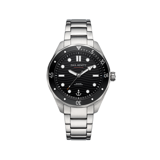 Paul Hewitt Ocean Diver Uhr Silber Schwarz