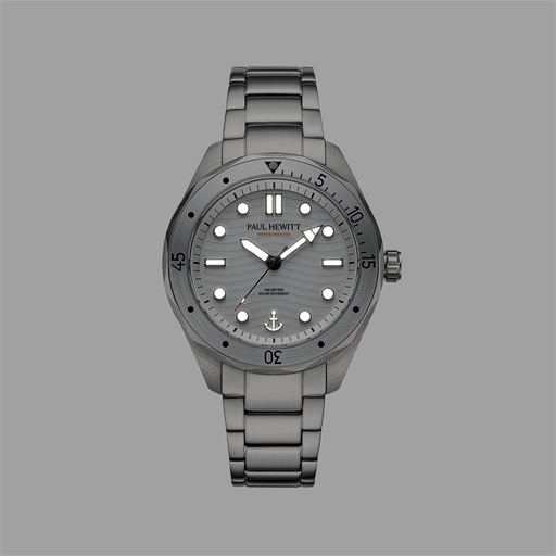 Paul Hewitt Ocean Diver Uhr Silber Weiß