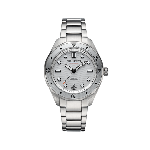 Paul Hewitt Ocean Diver Uhr Silber Weiß