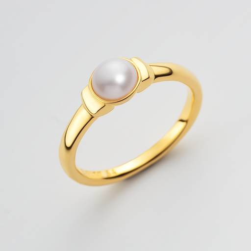 Paul Hewitt Ocean Pearl Ring Gold