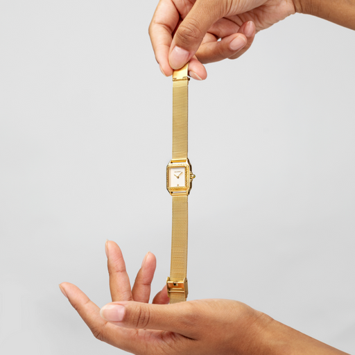 Paul Hewitt Petite Tortue White & Gold