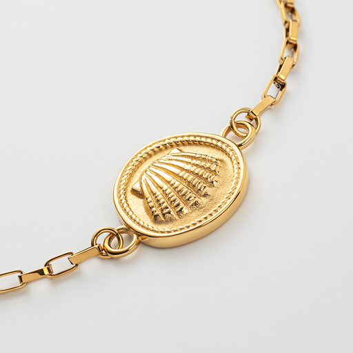 Paul Hewitt Scallop Armkette Gold