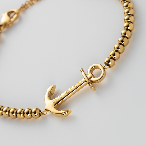 Paul Hewitt The Anchor Beads Armkette Gold