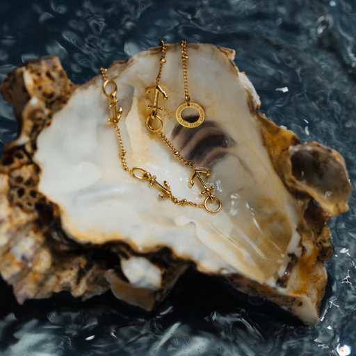 Paul Hewitt The Anchor II Armkette Gold