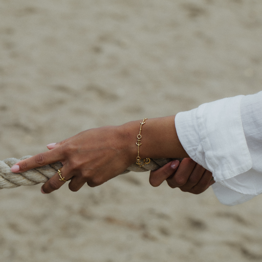 Paul Hewitt The Anchor II Armkette Gold