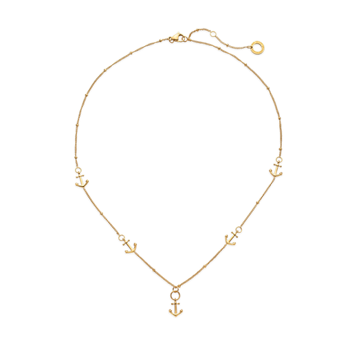 Paul Hewitt The Anchor II Halskette Gold