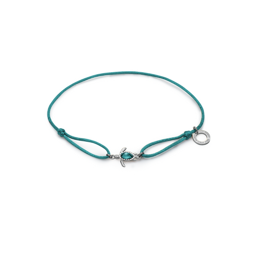 Paul Hewitt Turtle Armband Aquamarine Silber
