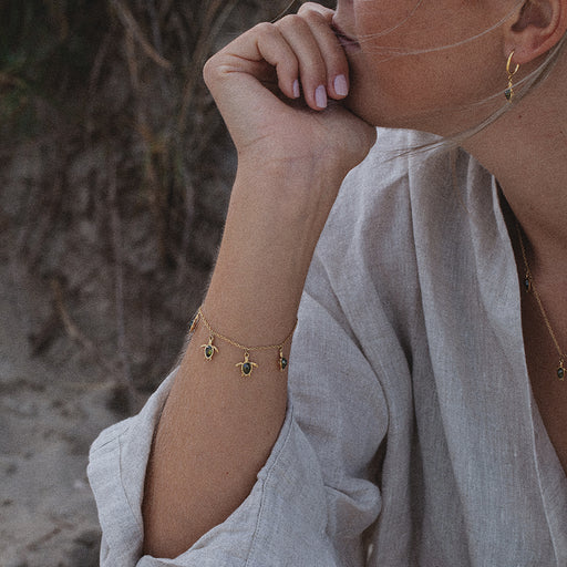 Paul Hewitt Turtle Armkette Gold