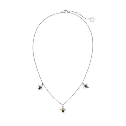 Paul Hewitt Turtle Halskette Silber