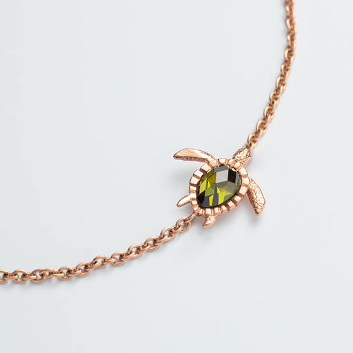 Paul Hewitt Turtle Mono Armkette Roségold