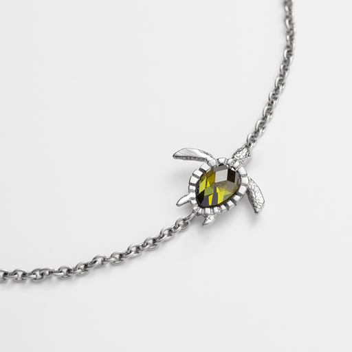 Paul Hewitt Turtle Mono Armkette Silber