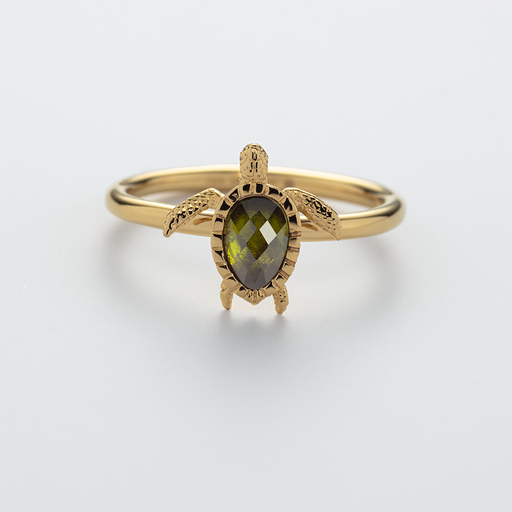 Paul Hewitt Turtle Ring Gold
