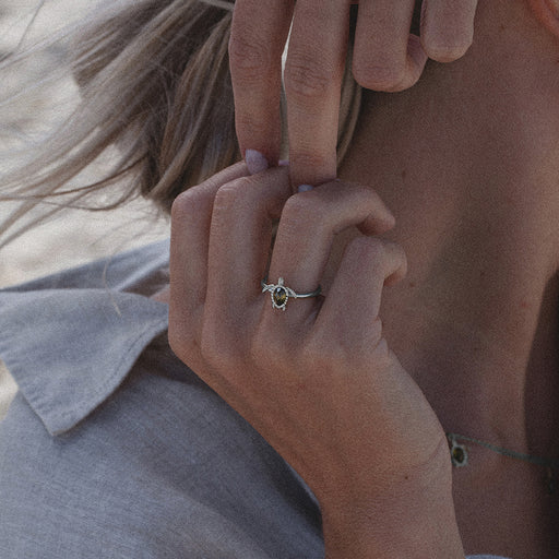 Paul Hewitt Turtle Ring Silber