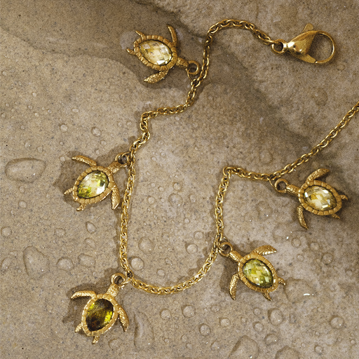 Paul Hewitt Turtle World Turtle Day Armkette Gold