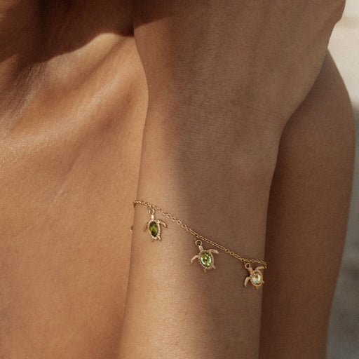 Paul Hewitt Turtle World Turtle Day Armkette Gold