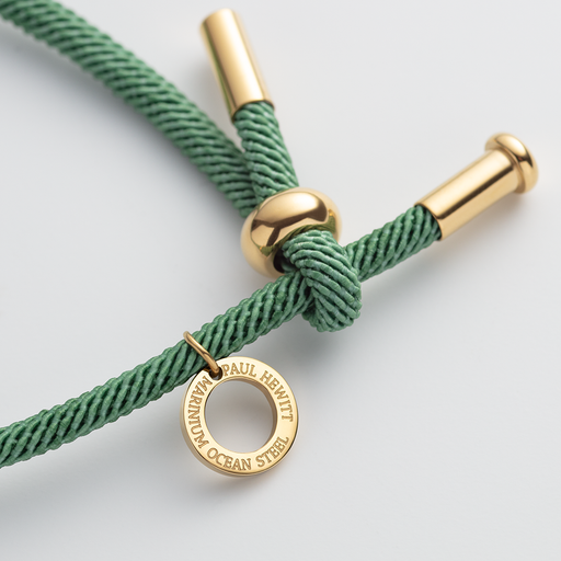 Paul Hewitt Vitamin Sea Armband Gold Blaugrün