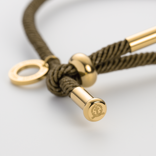 Paul Hewitt Vitamin Sea Armband Gold Olive