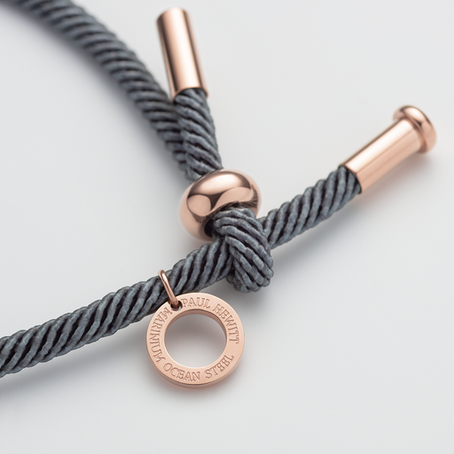 Paul Hewitt Vitamin Sea Armband Roségold Grau