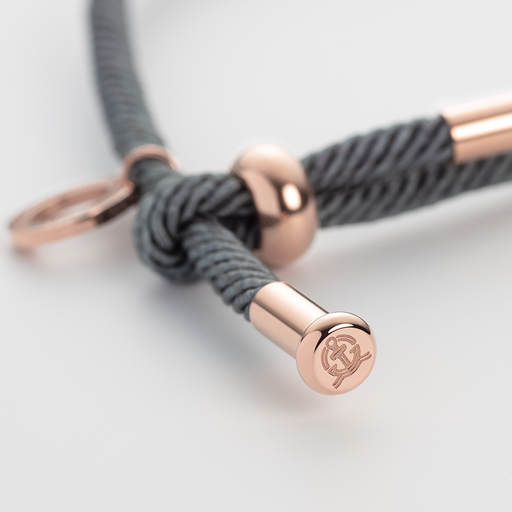 Paul Hewitt Vitamin Sea Armband Roségold Grau