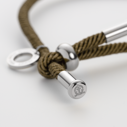 Paul Hewitt Vitamin Sea Armband Silber Olive