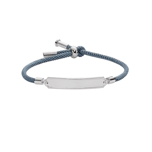 Paul Hewitt Vitamin Sea Gravur Armband Silber Grau