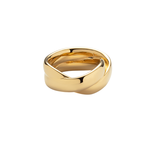 Paul Hewitt Waves Duo Ring Gold