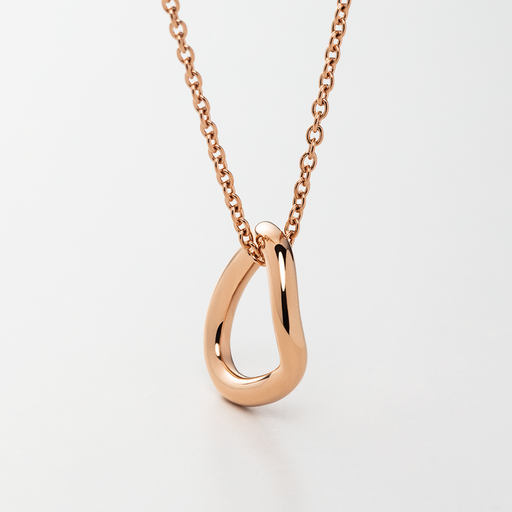 Paul Hewitt Waves Mono Halskette Roségold