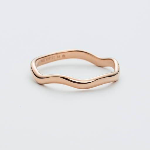 Paul Hewitt Waves Mono Ring Roségold
