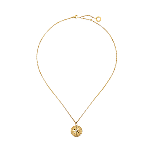 Paul Hewitt Windrose Halskette Gold