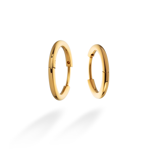 Paul Hewitt Treasures of the Sea Hoops Ohrring Gold