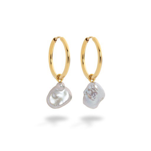 Paul Hewitt Treasures of the Sea Pearl Ohrring Gold