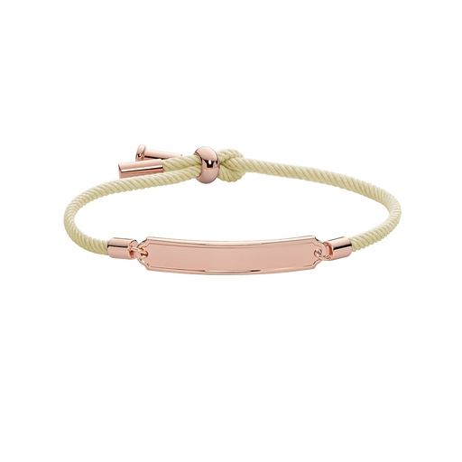 Paul Hewitt Vitamin Sea Gravur Armband Roségold Off White
