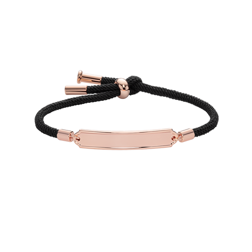 Paul Hewitt Vitamin Sea Gravur Armband Roségold Schwarz