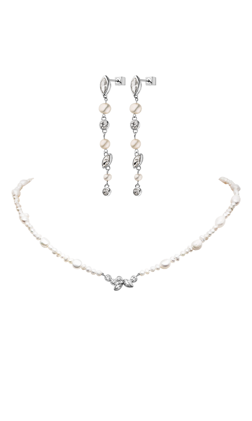 Paul Valentine Adorn Necklace & Earrings Set