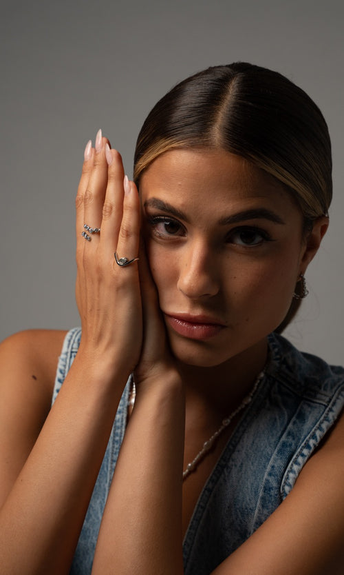 Paul Valentine Adorn Ring Marquise