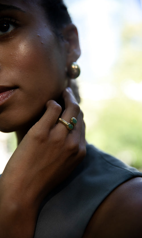 Paul Valentine Aventurine Ring