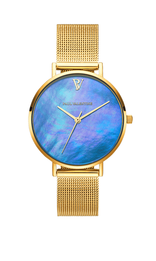 Paul Valentine Blue Seashell Mesh