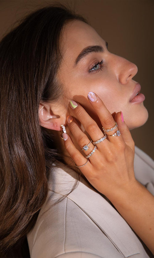 Paul Valentine Brilliant Oval Ring