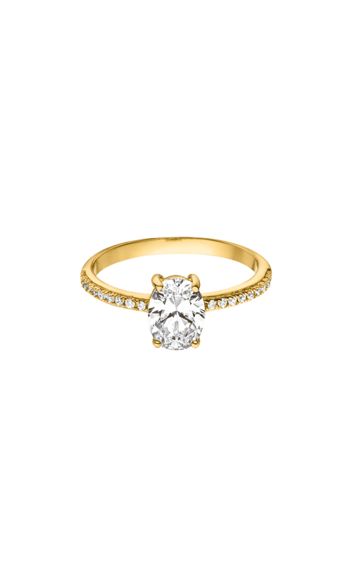 Paul Valentine Brilliant Oval Ring