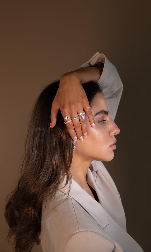 Paul Valentine Brilliant Quadra Ring