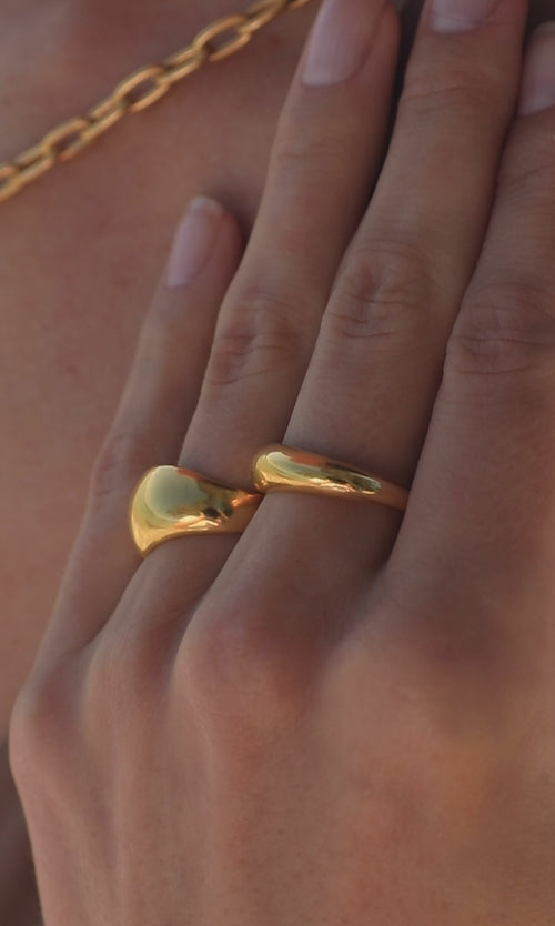 Paul Valentine Chunky Fluent Ring