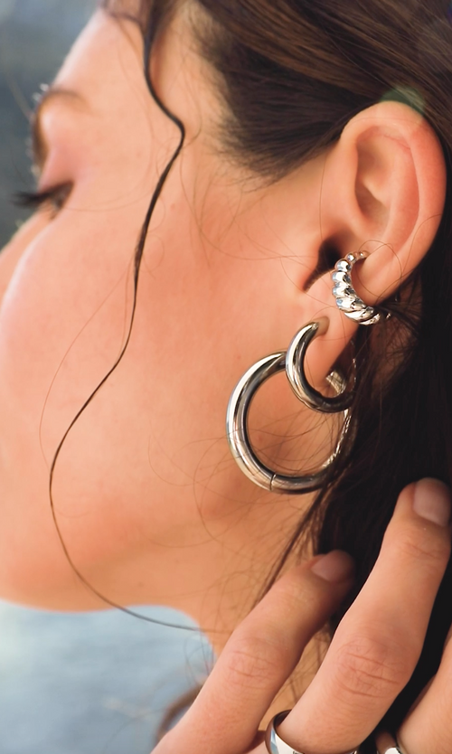 Paul Valentine Chunky Hoops Large