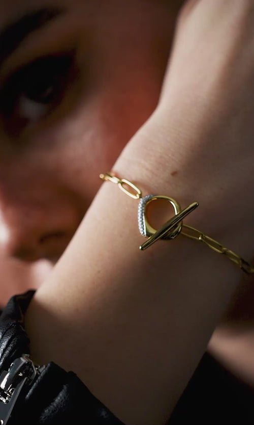 Paul Valentine Crystal Galaxy Bracelet