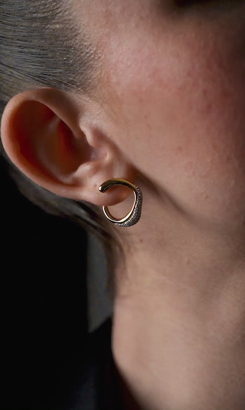 Paul Valentine Crystal Galaxy Ear Studs