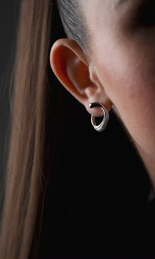 Paul Valentine Crystal Galaxy Ear Studs